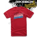 Koszulka Alpinestars Hashed Classic Tee Red