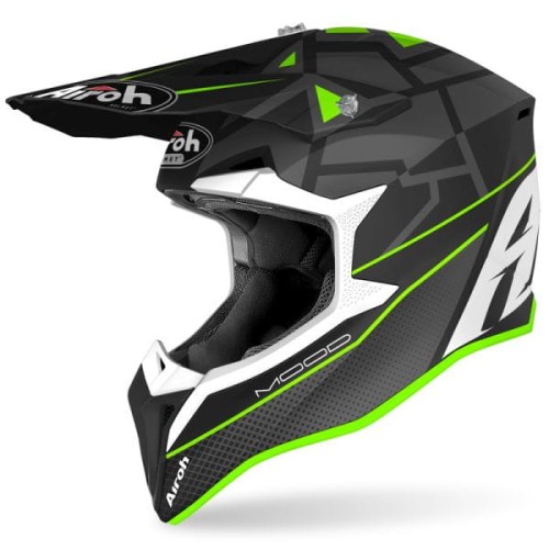 Kask Airoh Wraap Mood Green Gloss