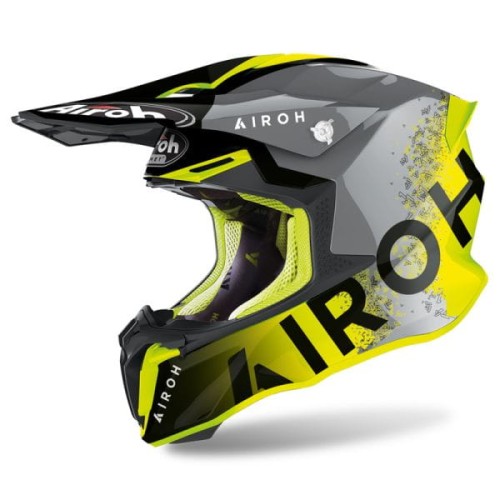 Kask Airoh Twist 2.0 Bit Yellow Matt