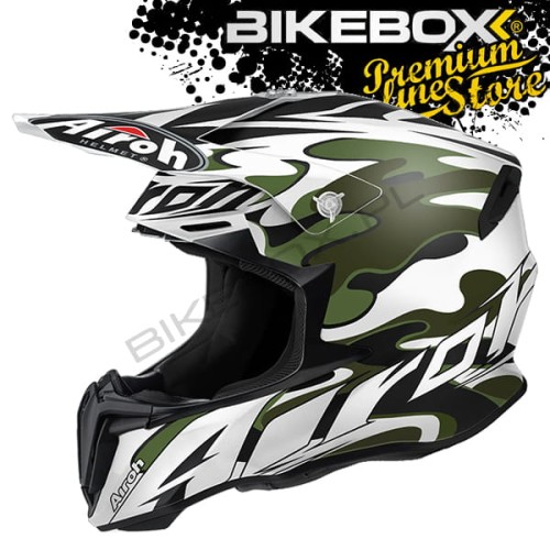 Kask Airoh Twist Mimetic White Mat Gloss