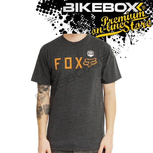 Koszulka Fox Shockbolt Heather Black Tees