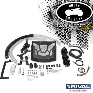 RELOKATOR CHŁODNICY ZE SNORKLAMI CF MOTO 800 850 1000 2018-2020 RIVAL