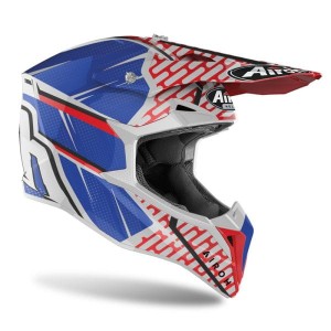Kask Airoh Wraap Idol Red/Blue Gloss Matt