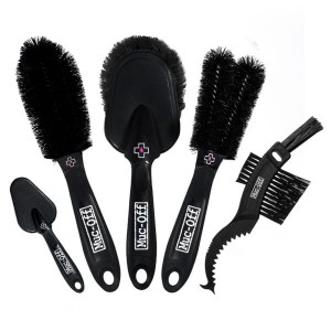 Muc-Off Zestaw 5 szczotek do mycia motocykla