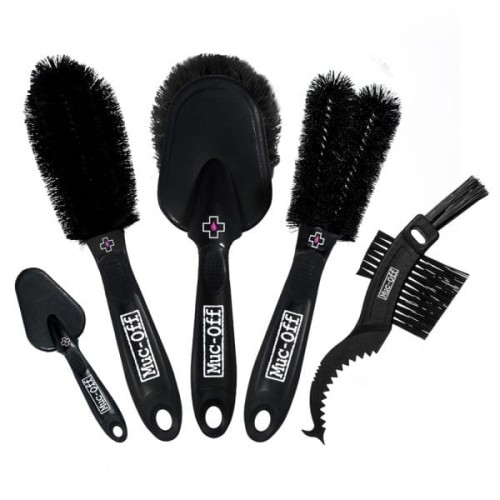 Muc-Off Zestaw 5 szczotek do mycia motocykla