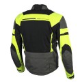 KURTKA TEKSTYLNA SECA ORKAN II TITANIUM / FLUO YELLOW