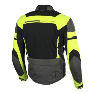 KURTKA TEKSTYLNA SECA ORKAN II TITANIUM / FLUO YELLOW